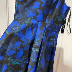Tahari Jacquard high low dress